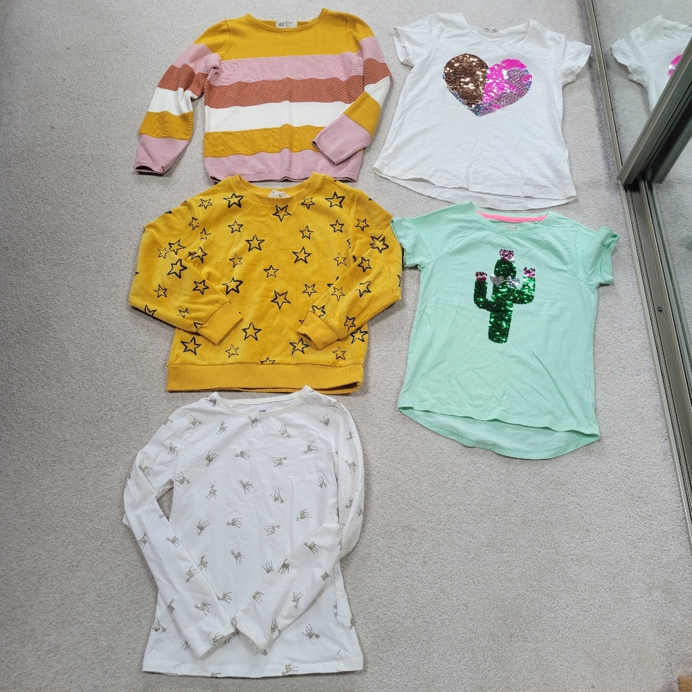 Lot of kids tops